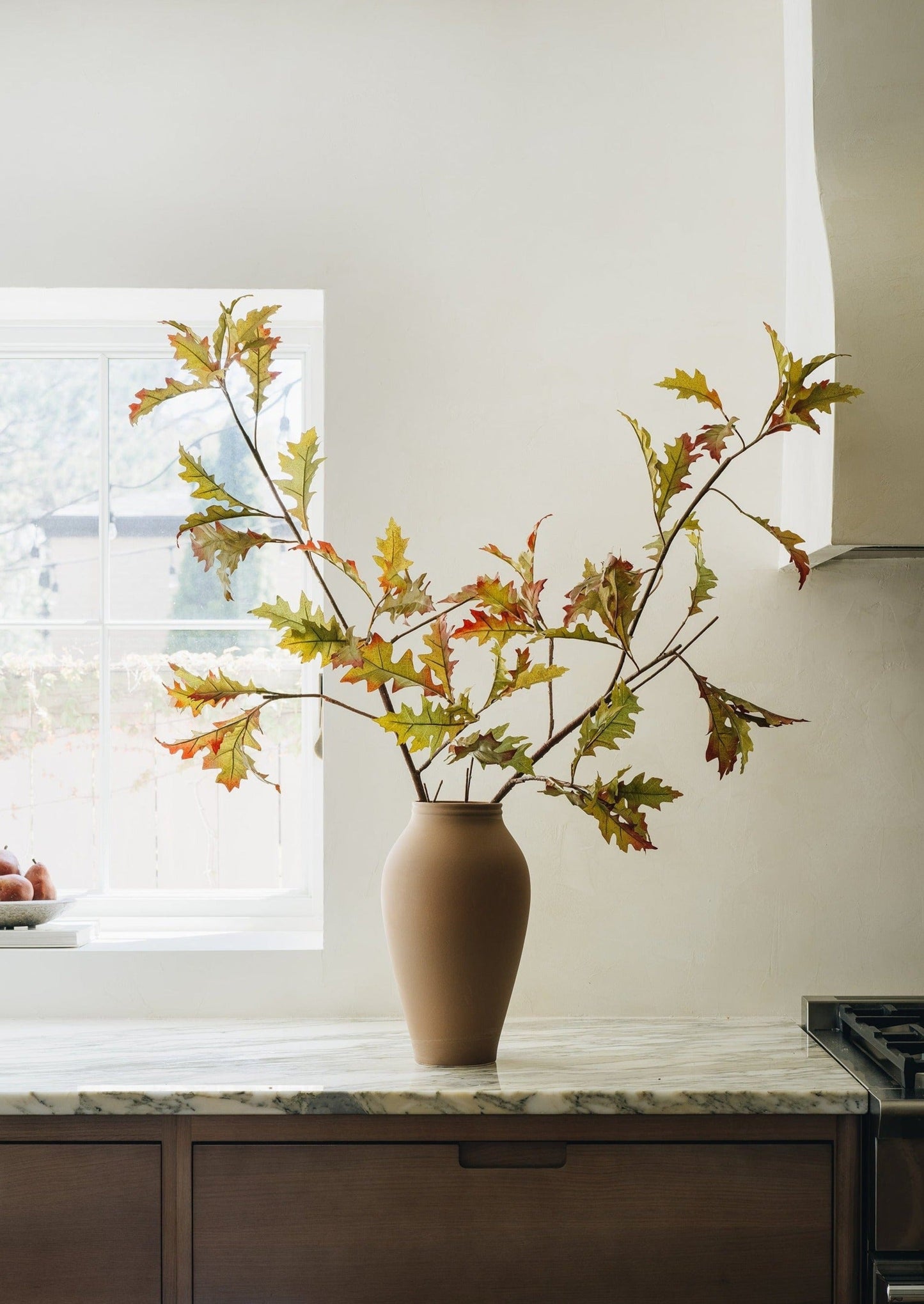 Terracotta Medium Ceramic Vase - 14"