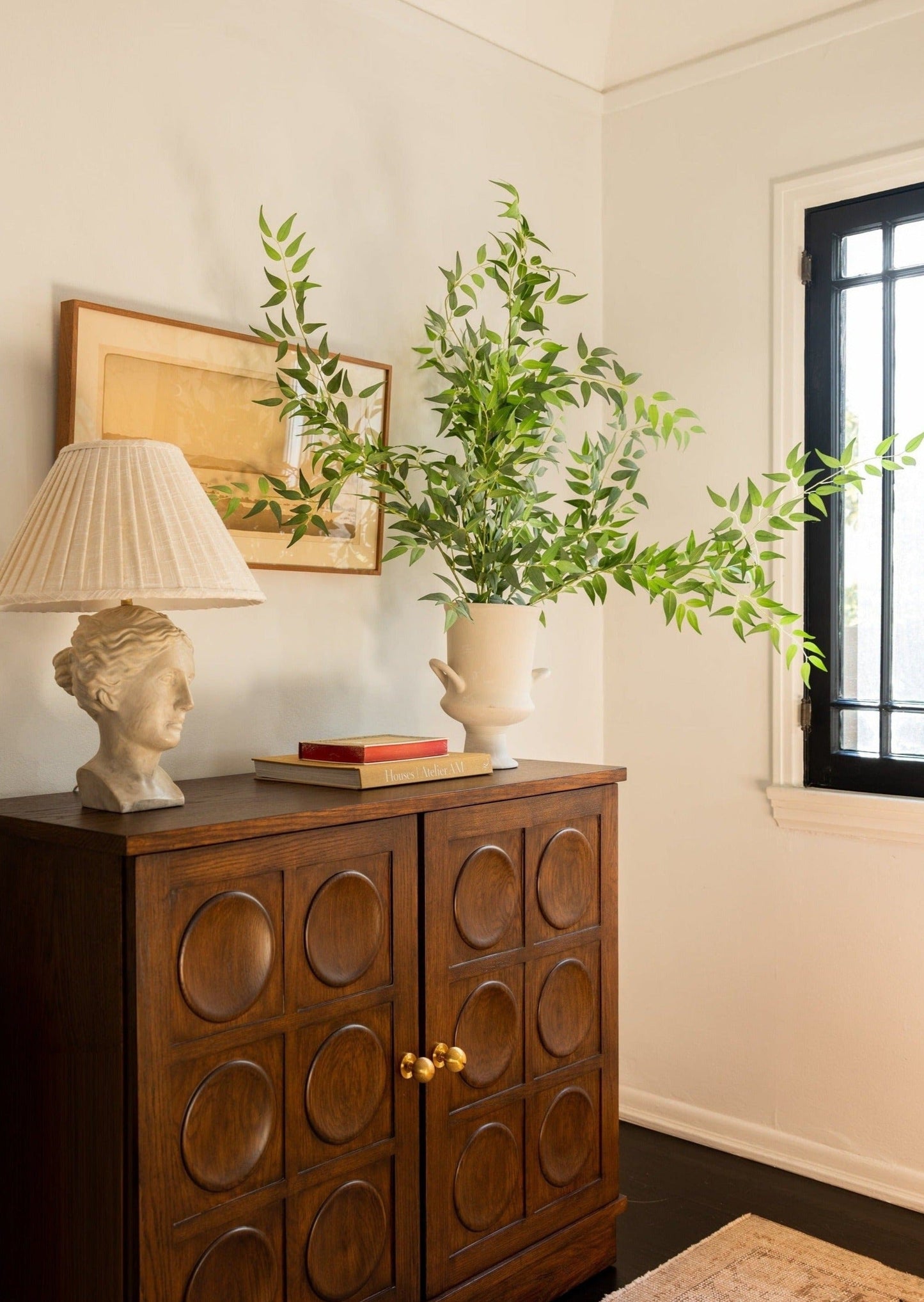 Faux Italian Ruscus Spray - 46"