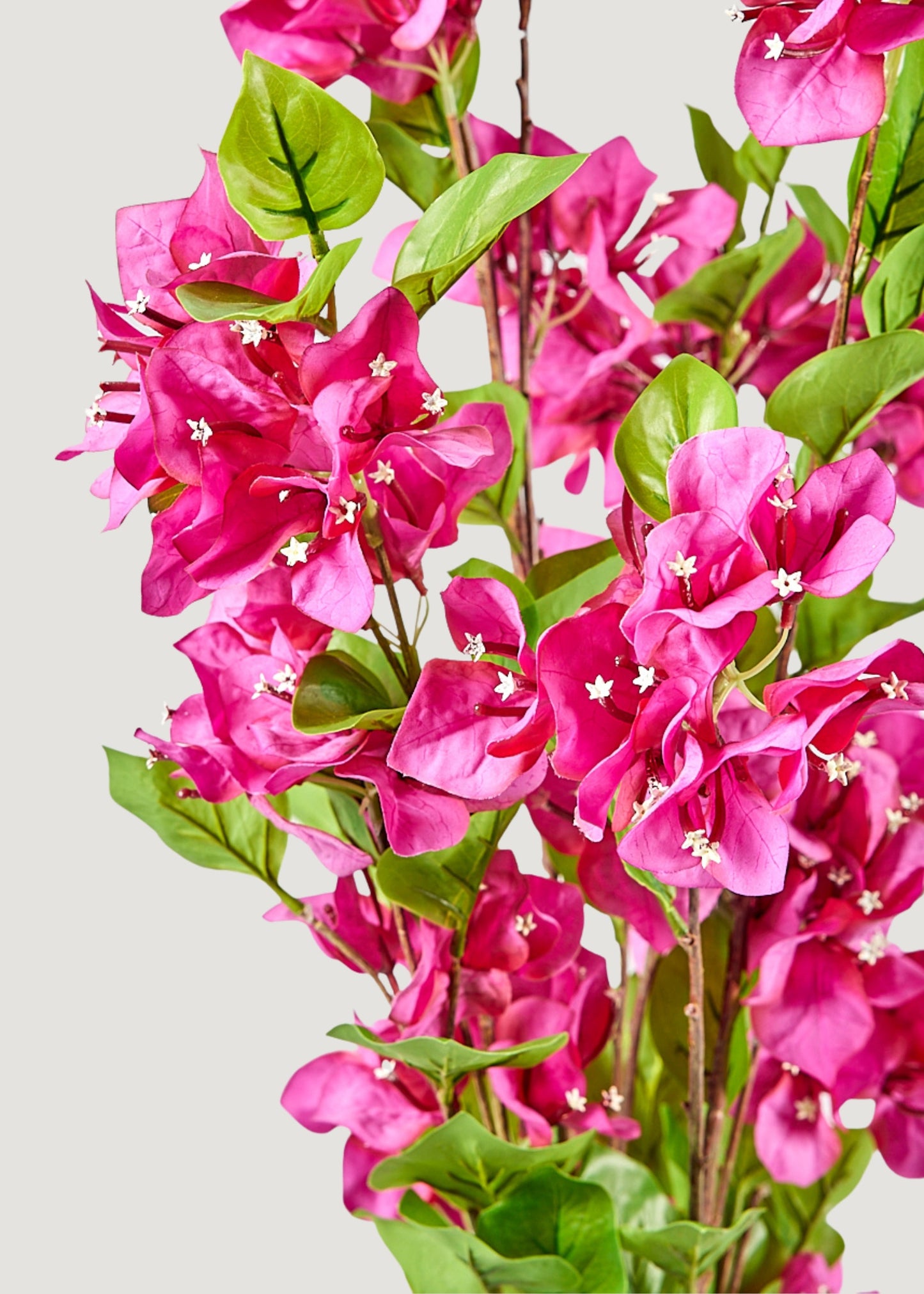 Fuchsia Faux Bougainvillea Hanging Bush - 43"