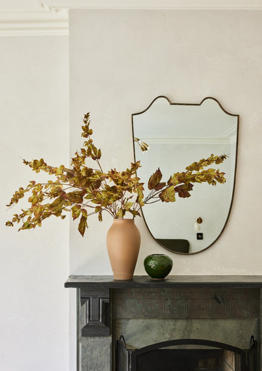 Faux Grape Ivy Garland Stem in Green Eggplant - 48"