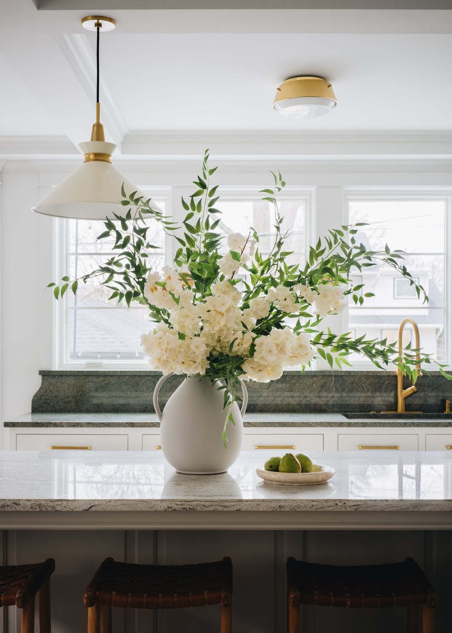 Faux Italian Ruscus Spray - 46"